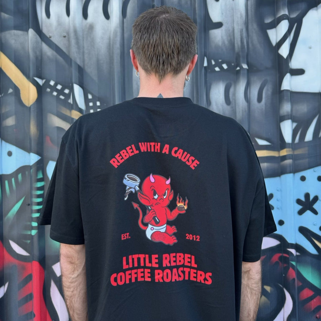 Rebel Devil Tee - Black