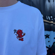 Load image into Gallery viewer, Rebel Devil Tee - White
