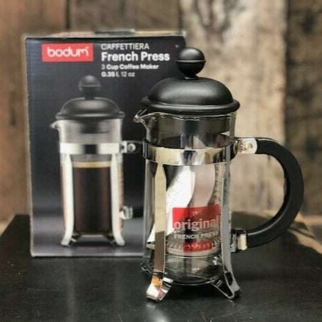 Black 3 Cup French Press